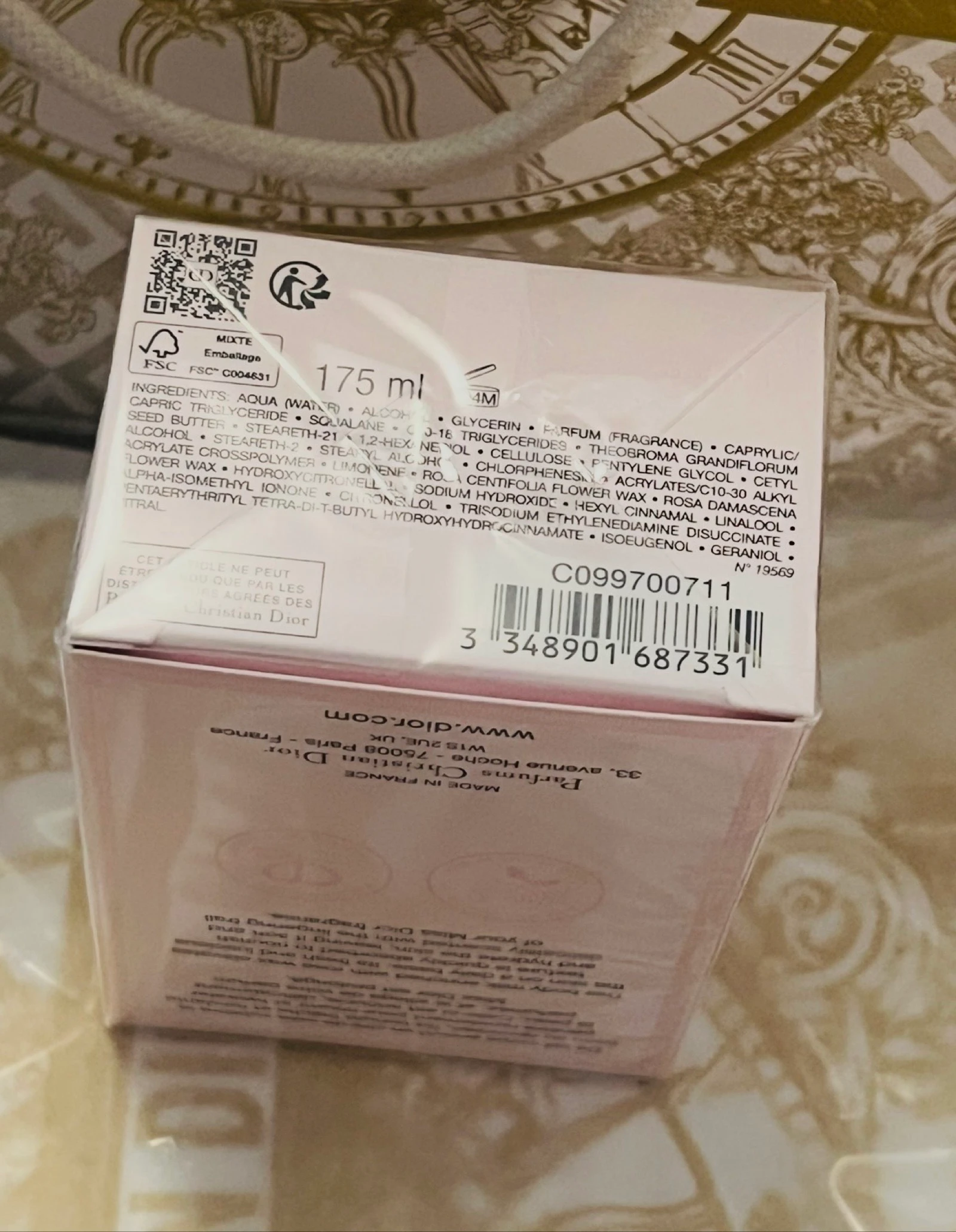 Miss Dior Le lait pour le corps réconfortant à la cire de rose – photo 9